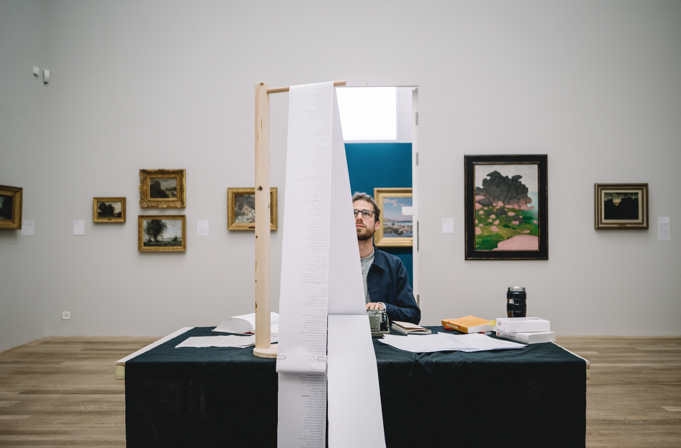 Résidences artistiques, Thierry Raboud au Musée Jenisch Vevey. Photo William
Gammuto, février 2021